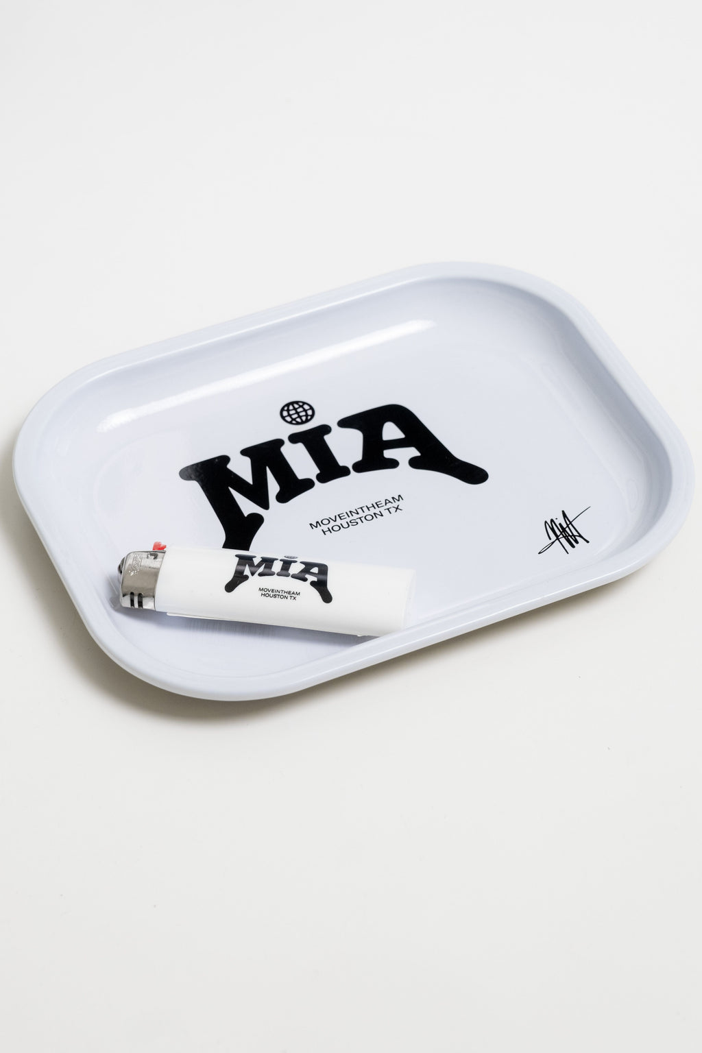 MIA Lighter White - Premium BIC Lighter | Aaron May Official